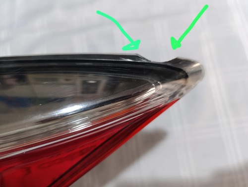 Faro Trasero Toyota Corolla 2017 2018 2019 Derecho/pasajero Rojo