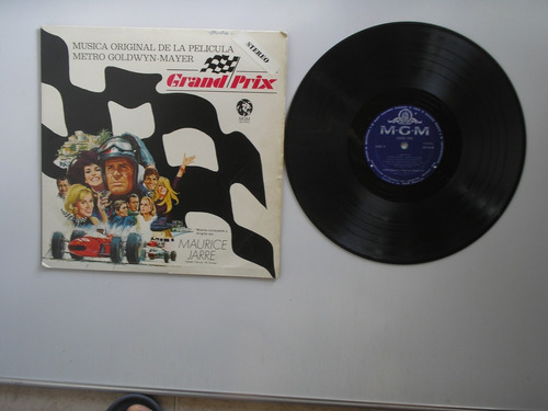Lp Vinilo Grand Prix Banda Sonora Orig Pelicula Colombia1989