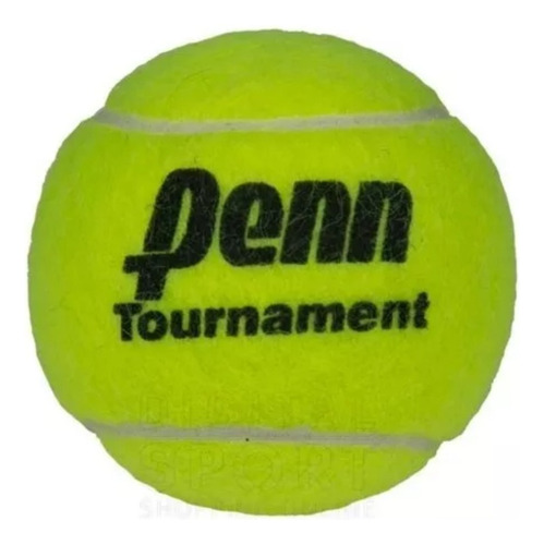 Pelotas De Tenis Y Padle Penn Tournament Sello Negro X10