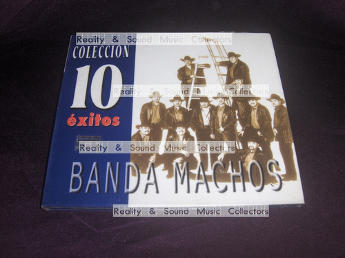 Banda Machos Coleccion 10 Exitos Cd De Coleccion