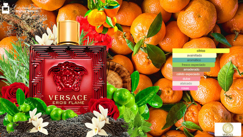 Perfume Versace Eros Flame Edp 200 Ml Para Hombre