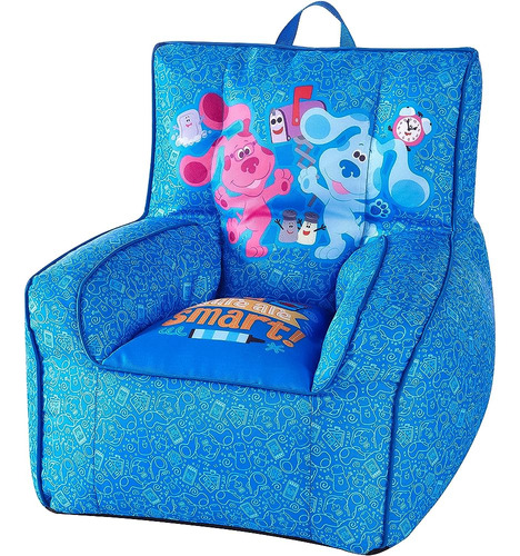 Idea Nuova Nickelodeon Blue's Clues Toddler Nylon Bean Bag C