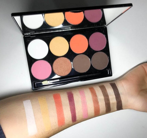 Imagen 3 de 5 de Paleta De Sombras Para Ojos X 8 Colores Xúlu Z484