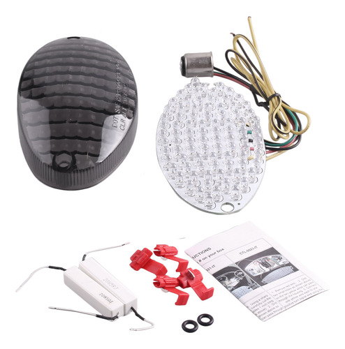 Lámpara De Señal De Giro Led Ahumada Para Buell Blast Firebo