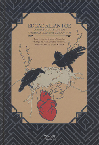 Cuentos completos y las aventuras de Arthur Gordon Pym, de Edgar Allan Poe. Editorial Editores Mexicanos Unidos, tapa dura en español, 2022