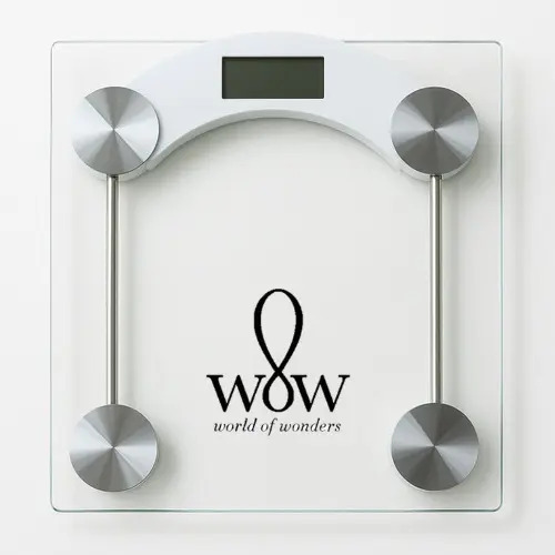 Balança Digital De Vidro Até 180kg Portatil Corporal Wow World Of Wonders