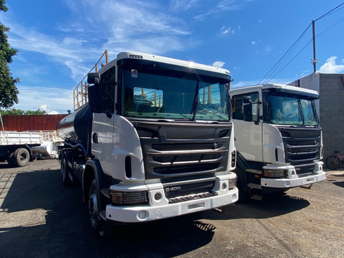 Caminhao Pipa Tanque Agua Scania Gascom