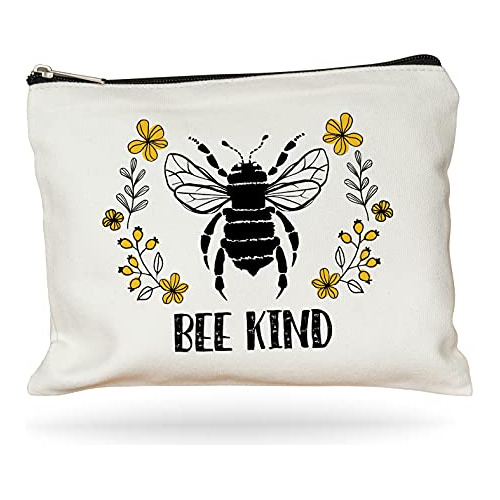 Bolsa De Maquillaje Bee Kind, Regalo Apicultor, Apicult...