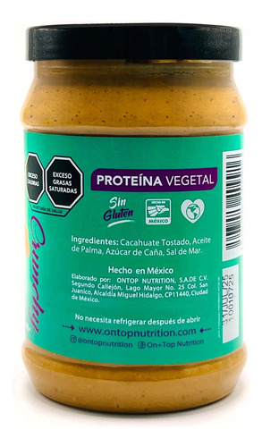 Crema De Cacahuate Crunchy Creamy 454g