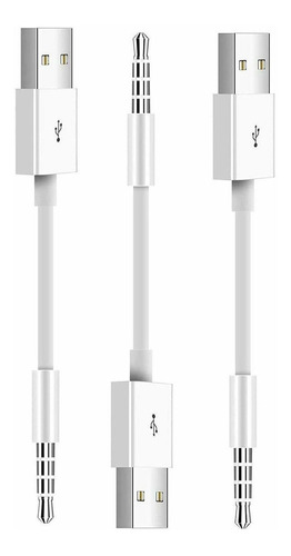 Cable Para iPod Shuffle, 3 Unidades, Adaptador De Clavija Ja