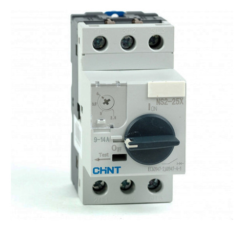 Guardamotor Chint Trifasico Ns2-25x 9-14a Frecuencia 50Hz/60Hz