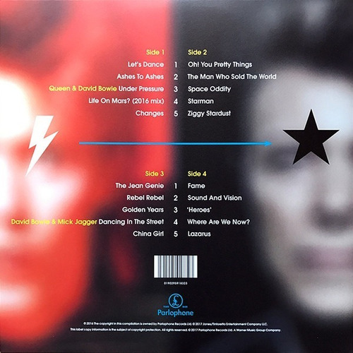 Vinilo David Bowie Legacy 2 Lp Nuevo Sellado Envío Gratis