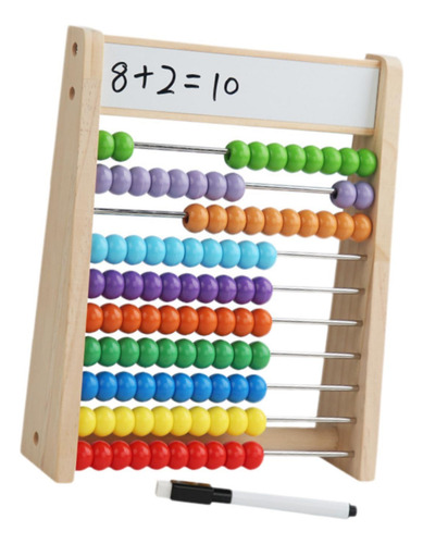 De Madera Para Niños, 10 Filas, Clásico, Marco De Madera