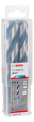 Bosch Broca Metal Hss Pointteq Cjax5 1/2 