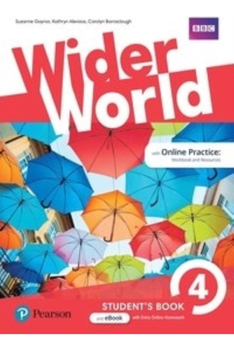 Wider World 4 - Sb + Ebook + Myenglishlab + Online Extra Pra
