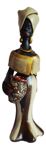Boneca Com Turbante - Artesanato Alto Do Moura Caruaru