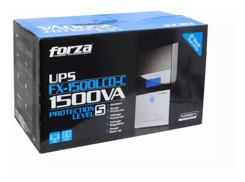 Ups Forza Fx-1500lcd 1.5kva 1500va 840w 8 Tomas 120v Rj11