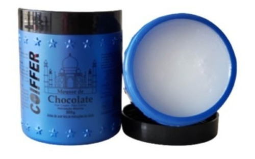 Imagem 2 de 5 de Mousse Capilar De Chocolate Coiffer 500g Hidratação Máxima
