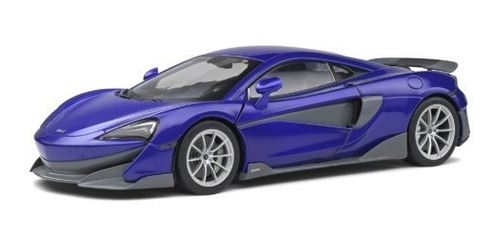 2018 Mclaren 600lt Coupe (lantana Purple) 1:18 Solido