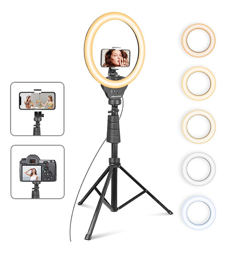 Anillo De Luz Para Selfie De 12 Pulgadas Con Trípode De 62 P