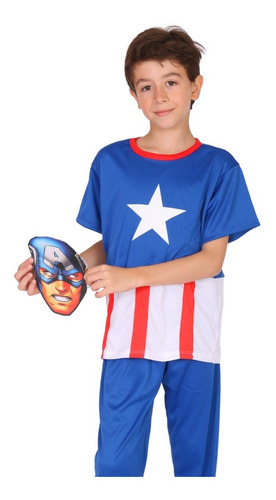 Disfraz Infantil Capitán América