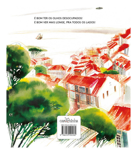 A Menina Com Os Olhos Ocupados, De André Carilho., Vol. 1. Editorial Carochinha, Capa Mole, Edição 1 Em Português, 2024