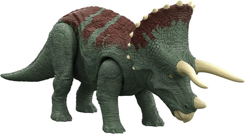 Dinossauro Jurassic World Dominion Triceratops C/ Som Mattel