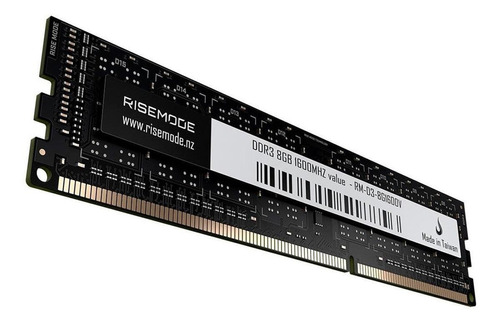 Memória RAM Value Series  8GB 1 Rise Mode RM-D3-8G1600V