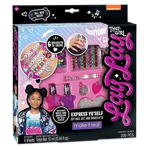 Kit De Arte De Uñas Y Pulsera Diy  That Girl Lay Lay E...