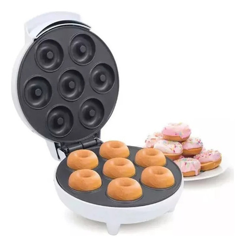 Mini Máquina Donas Que Hace 7 Donas De Pastelería, 110/220 V