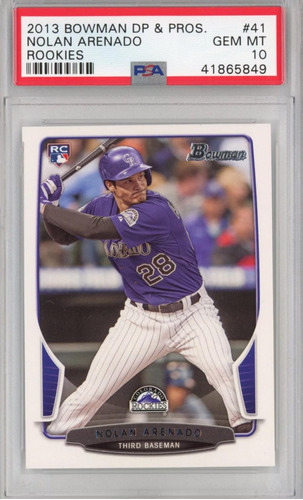 Selecciones Y Prospectos Del Draft Bowman 2013 Nolan Arenado