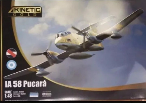 F.m.a Ia-58 Pucara-kinetic 1/48-versiones Argentina-uruguaya