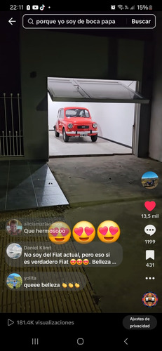 Fiat 600 S 1982 , Muy Buen Estado !!r12 Nuevas ! Soy Titular