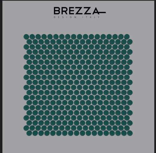 Brezza Malla Mosaico Vetro Peacoo Green 31.2x29.1 Bz7339