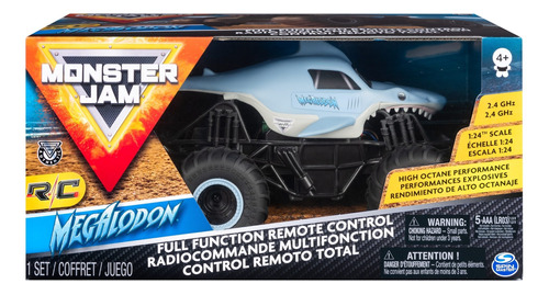 Auto Monster Jam Radio Control Megalodon 1:24 Pr