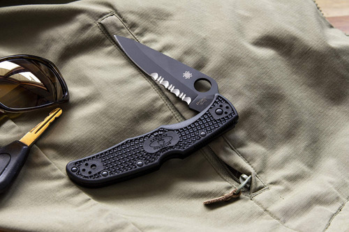 Spyderco Endura 4 - Cuchillo Ligero Con Hoja De Acero Vg-10