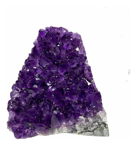 Drusa De Ametista Bruta Quartzo Cristal Geodo Natural Roxo Escuro