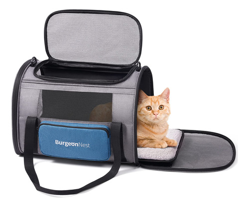 Burgeonnest Transportador Para Gatos Grandes De 20 Libras, G