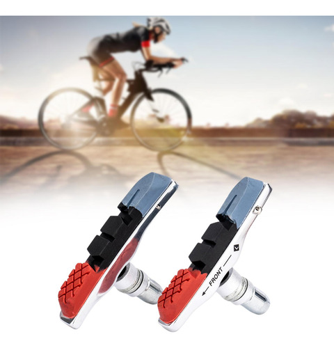 Juego De 1 Par De Bloques De Freno De Bicicleta Resistentes