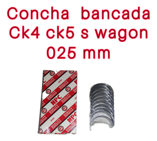 Concha Bancada 025 Mm  Mitsubishi Cb4 Ck4 Ck5 S Wagon 