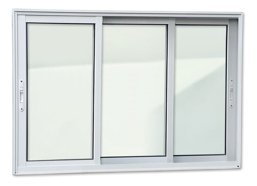 Janela Elite 3 Folhas Moveis Sequenciais 100 X 150 Vidro Wt