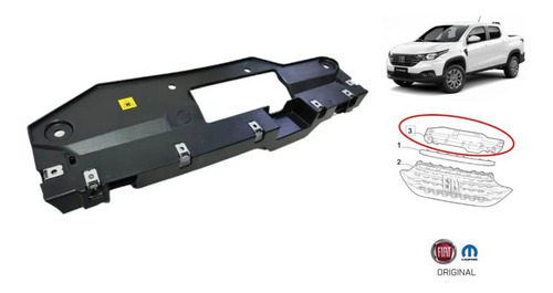 Grade Moldura Radiador Nova Strada 2020 - .... - 100257914