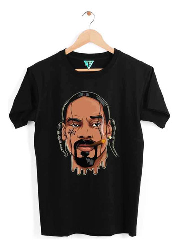 Polera Snoop Dogg Dibujo Fumeta Rap Hip Hop Algodón Xxl Xxxl