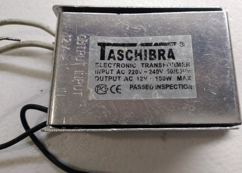 Transformador Electrónico Taschibra 220-12 Volts- 150w(c338)