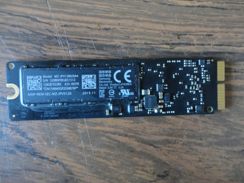 Ssd M2 Samsung Mz-jpv1280/0a4 Original Apple