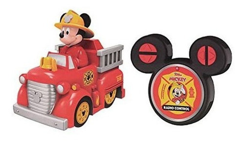 Disney Junior Mickey Mouse Rc Camión De Bomberos Con Contro
