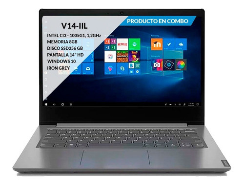 Portatil Lenovo Intel Core I3 Ram 8gb Ssd 256gb Windows V14