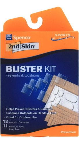 Spenco 2º Skin Blister Kit Deportes  24 Unidades