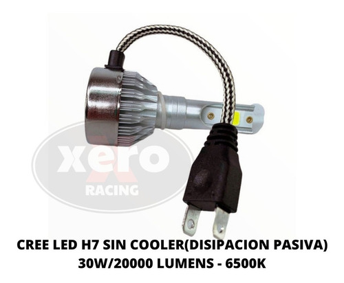 Lampara Tipo Cree Led Moto H7 Rouser Ns/rs- Benelli-y. R3 R