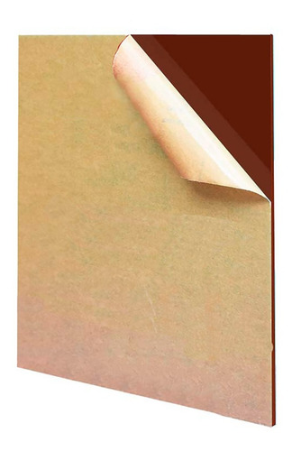 Lamina De Acrílico Café 30 X 40 Cm Grosor 3 Mm